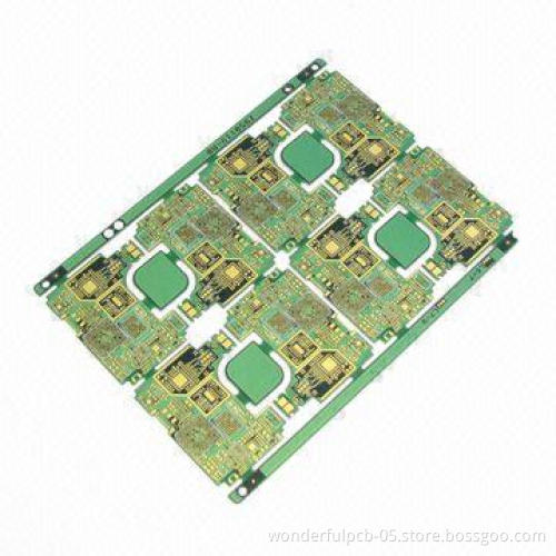 6-layerd High Density Electronic PCB, Made of 2.4mm, FR4, TG-170, 2oz Copper, ENIG Finish